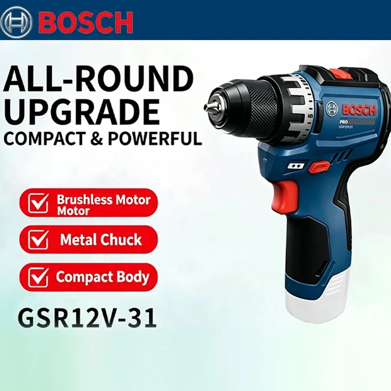 Power Tools Drill - Bosch GSR 12V-31 Brushless Electric Drill