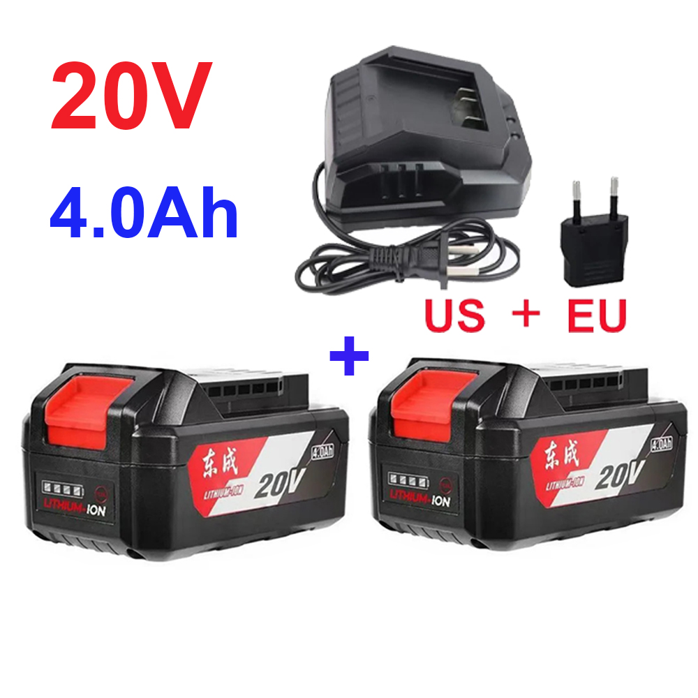 Power Tools Dongcheng - Original 20V 4.0Ah Battery for DongCheng