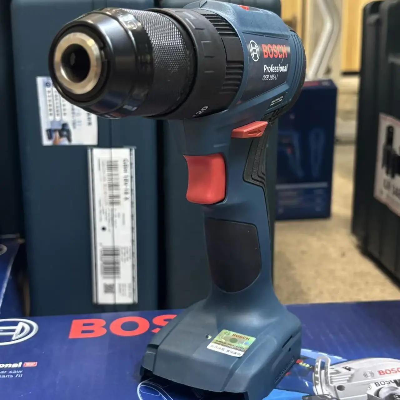 Power Tools Bosch - BOSCH GSB 185-LI Brushless Cordless Impact