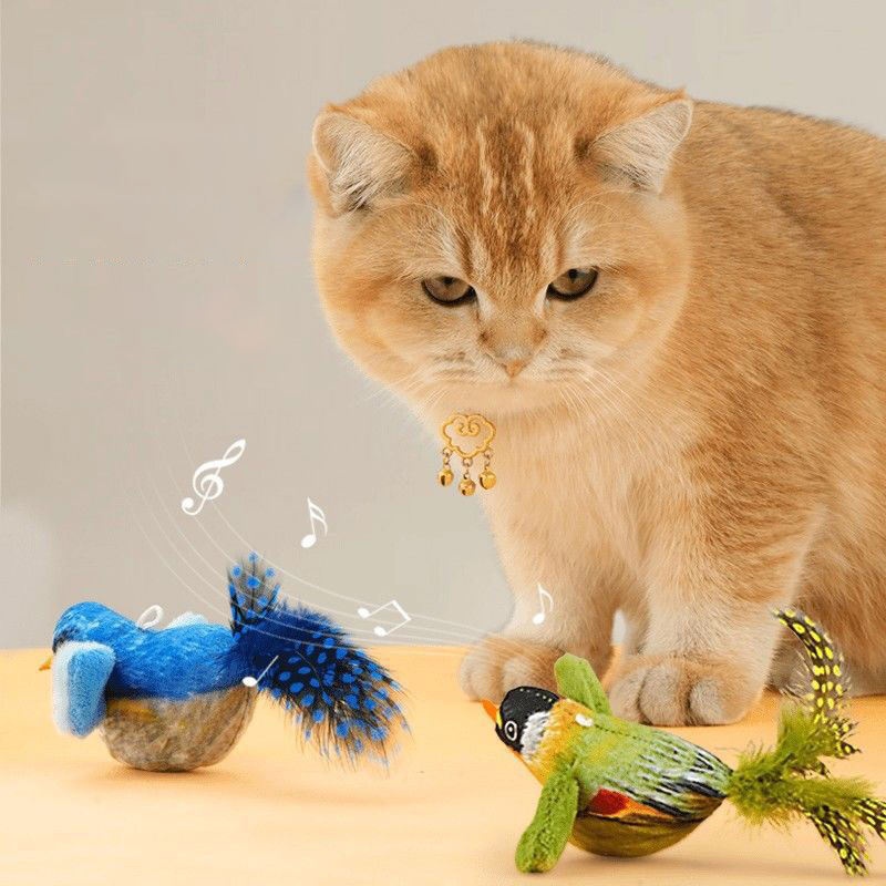 Power Tools Cat - Electric Simulation Bird Interactive Cat Toy