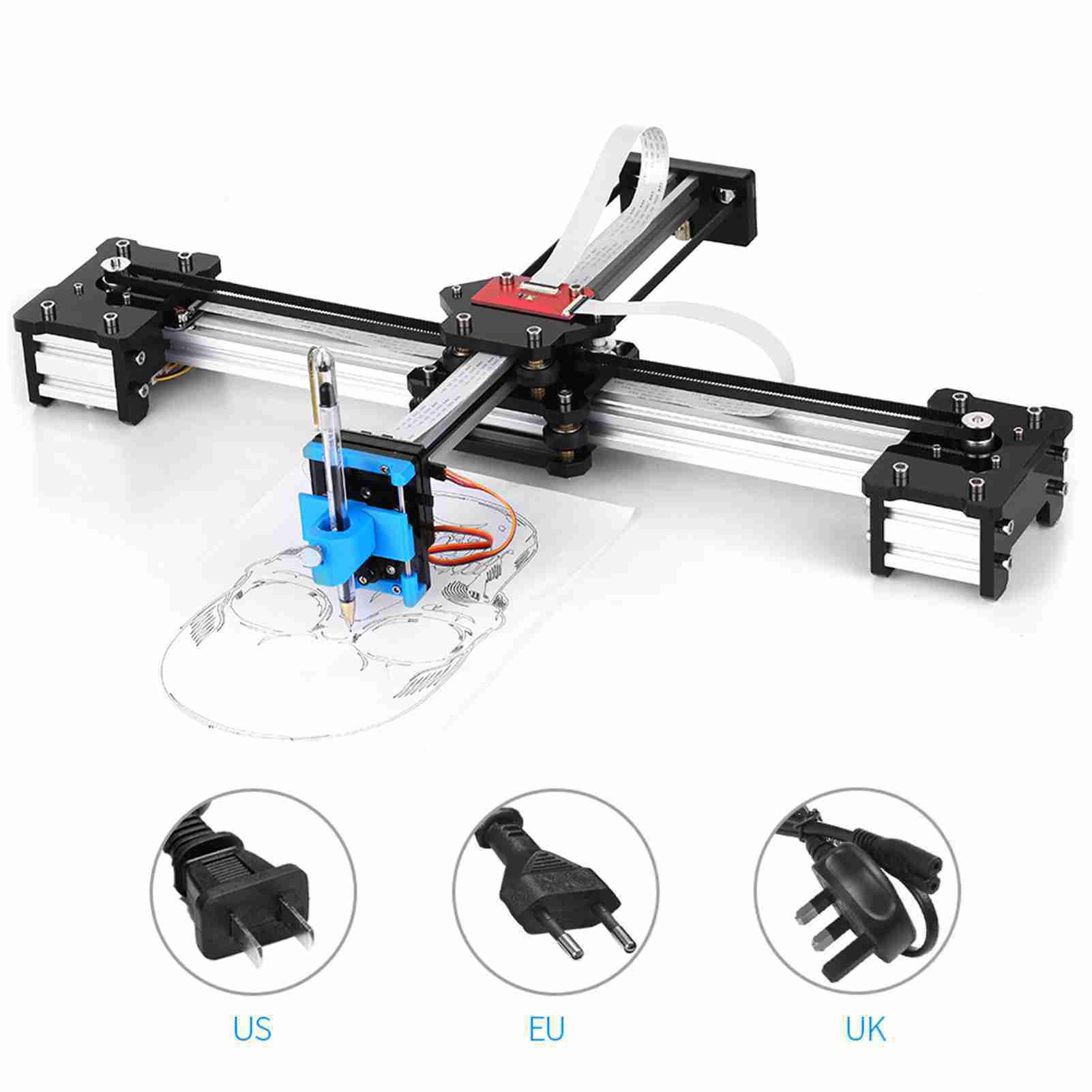 Power Tools Drawing - VG-X4 Desktop Assembled Plotter Pen DIY