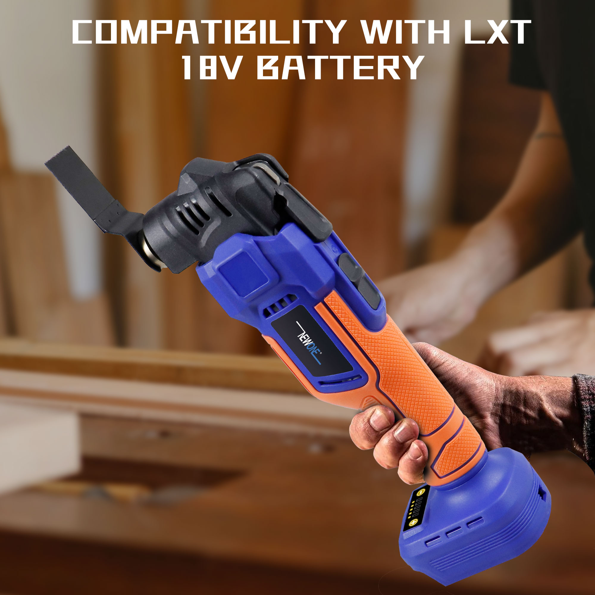 Oscillating Multi Tool - NEWONE 18V Brushless Quick Release Oscillating
