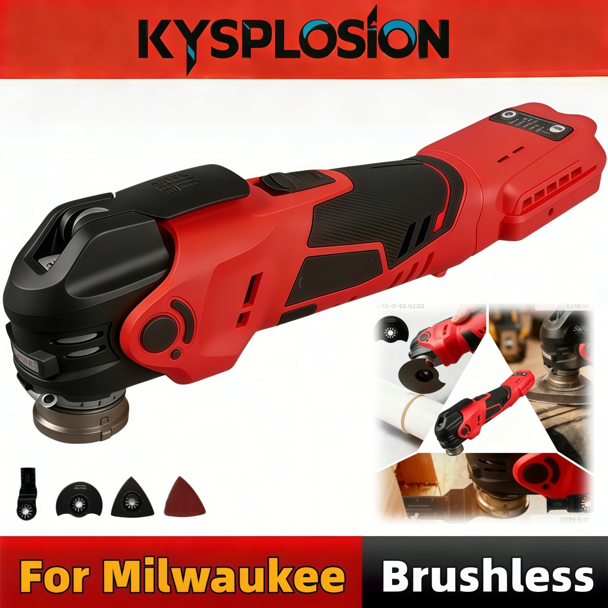5-Speed Brushless Cordless Osc - Oscillating Multi Tool review and price