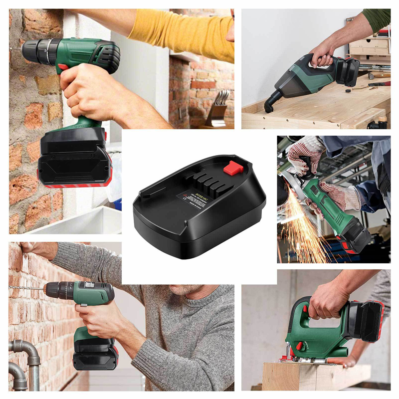Battery Adapter For Bosch/Dewa - Power Tools Green Color review and price