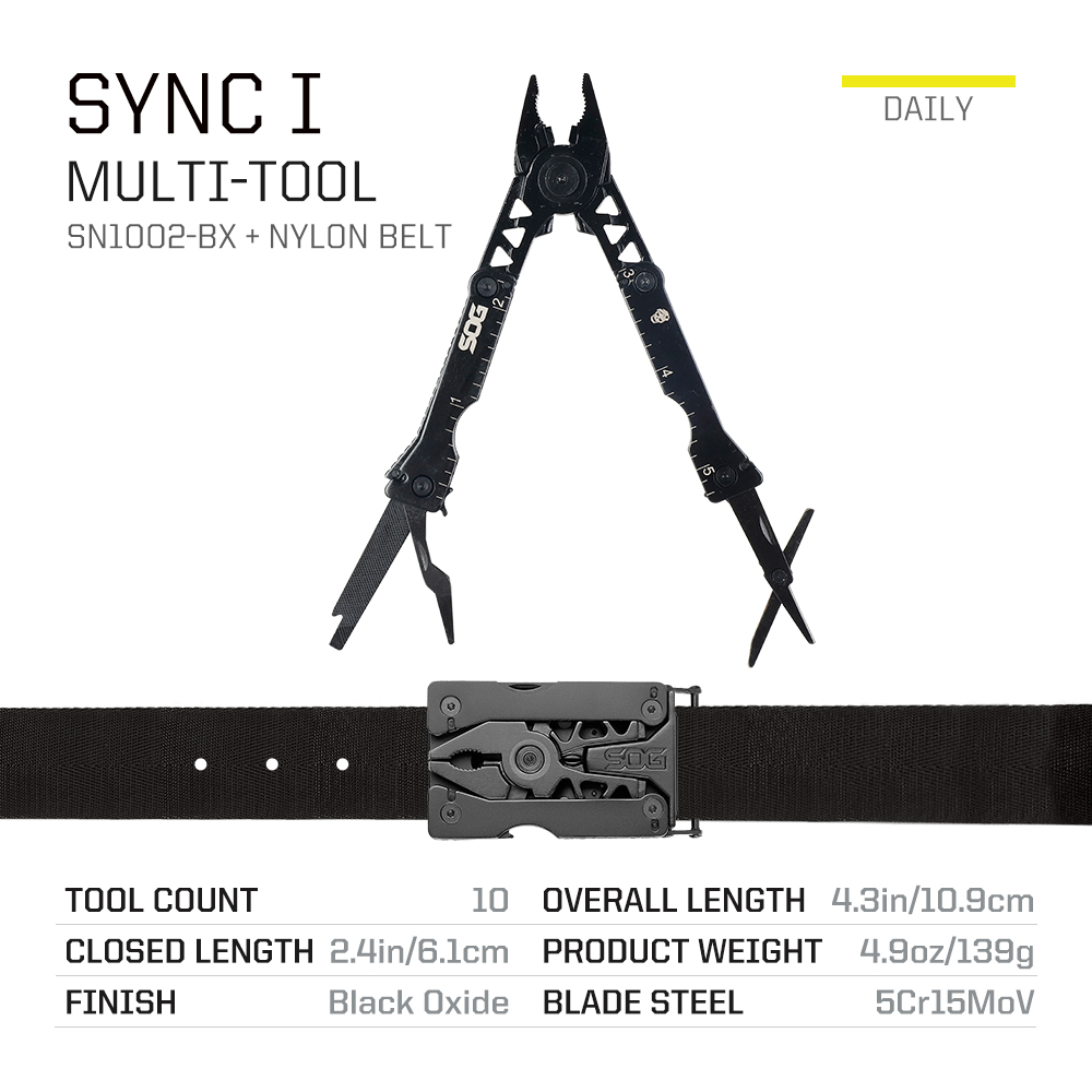 SOG Sync I Traveler EDC Multi- - Power Tools America review and price