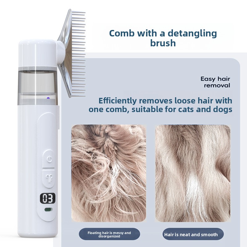 2 in 1 Electric Pet Flea Comb  - Power Tools Cat review and price