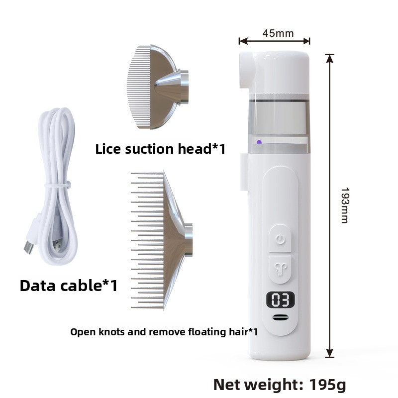 2 in 1 Electric Pet Flea Comb  - Power Tools Cat review and price