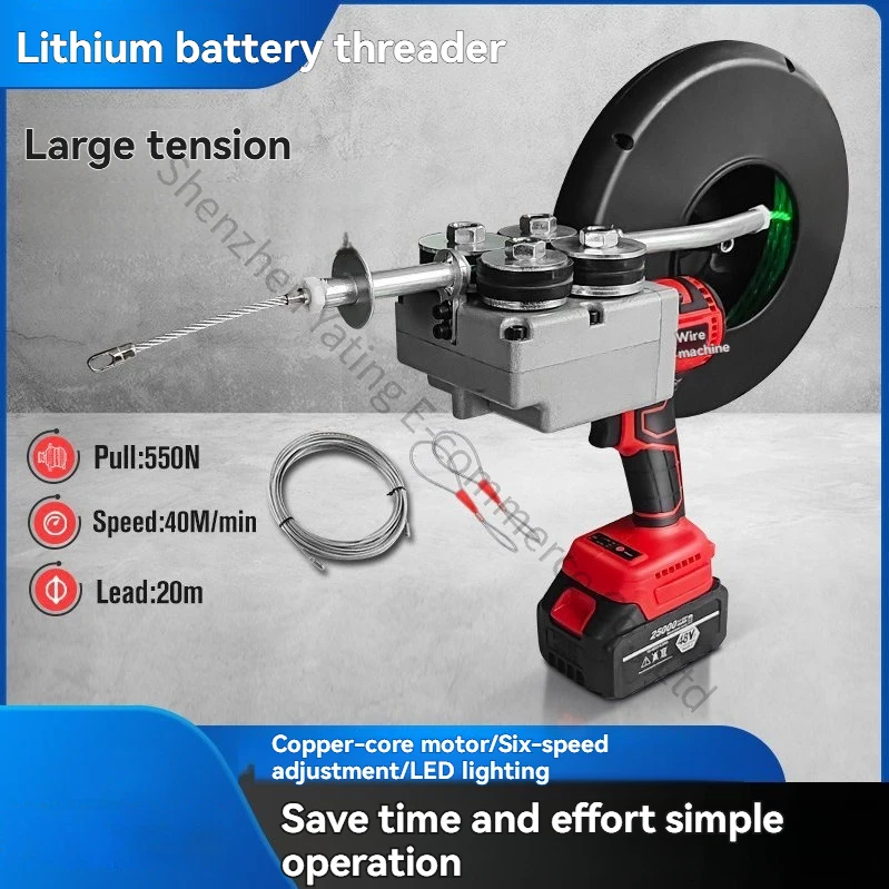 1pc Wire Threading Machine Ele - Power Tools Drawing review and price