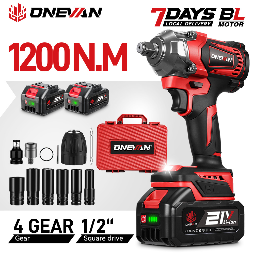 ONEVAN 1200N.M Brushless Elect - Power Tools Pink review and price