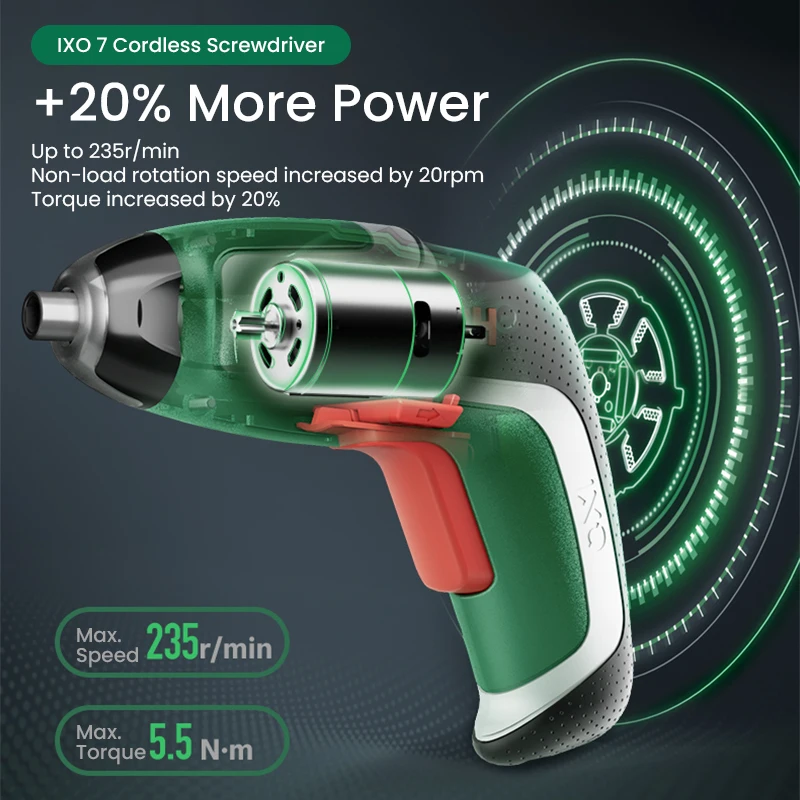 Bosch IXO 7 Cordless Screwdriv - Power Tools Bosch review and price