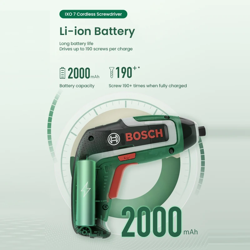 Bosch IXO 7 Cordless Screwdriv - Power Tools Bosch review and price