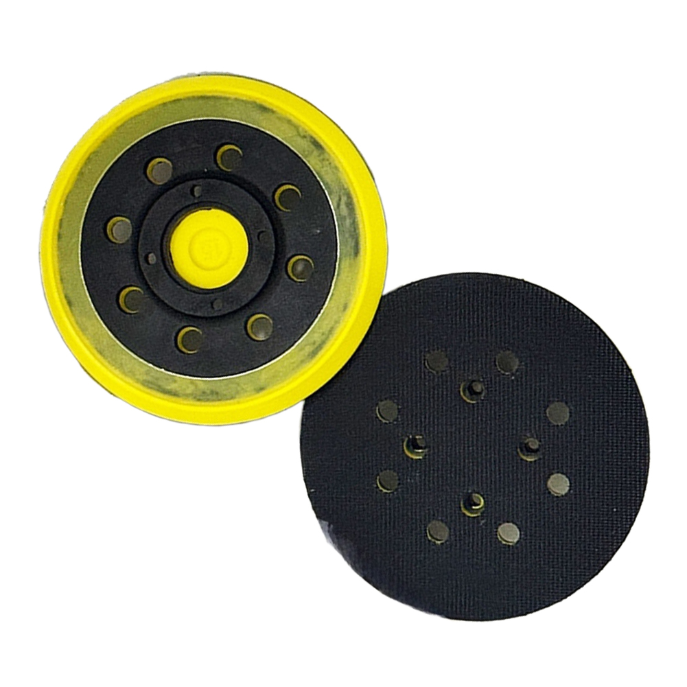 5 Inch 8 Hole Polyurethane Bac - Power Tools Yellow And Black review and price