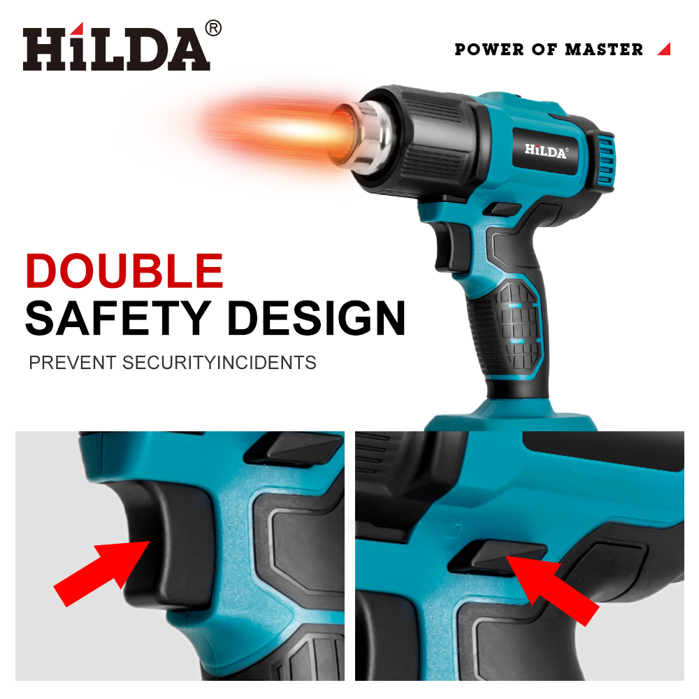 HILDA Handheld Hot Air Gun Adj - Power Tools Pink review and price