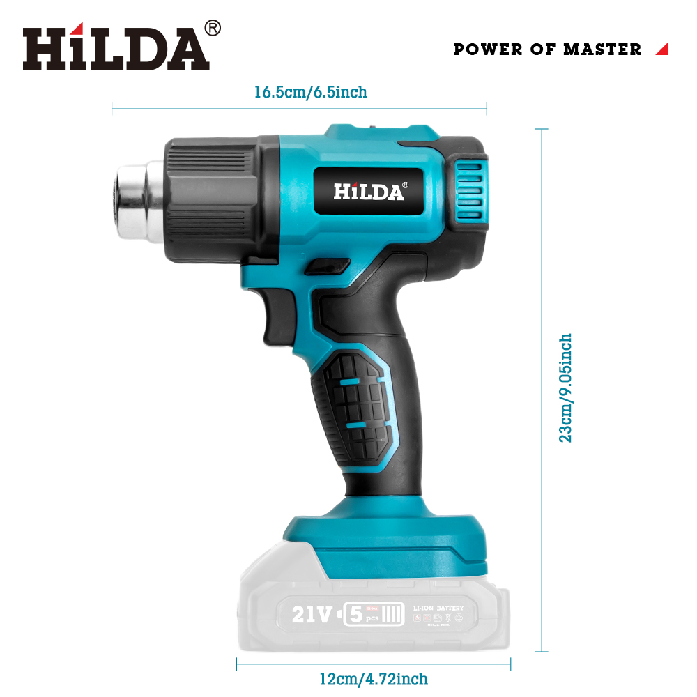 HILDA Handheld Hot Air Gun Adj - Power Tools Pink review and price