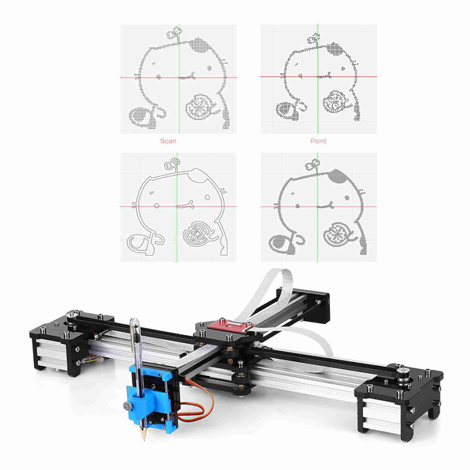 VG-X4 Desktop Assembled Plotte - Power Tools Drawing review and price