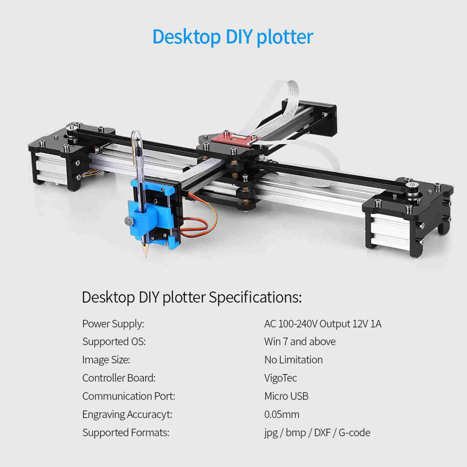 VG-X4 Desktop Assembled Plotte - Power Tools Drawing review and price