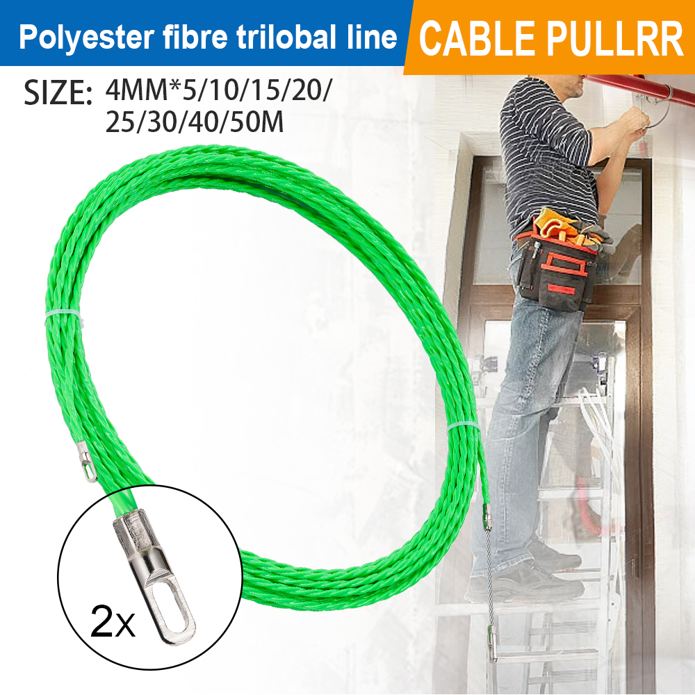 4MM Fiberglass Fish Tape Cable - Power Tools Green Color review and price
