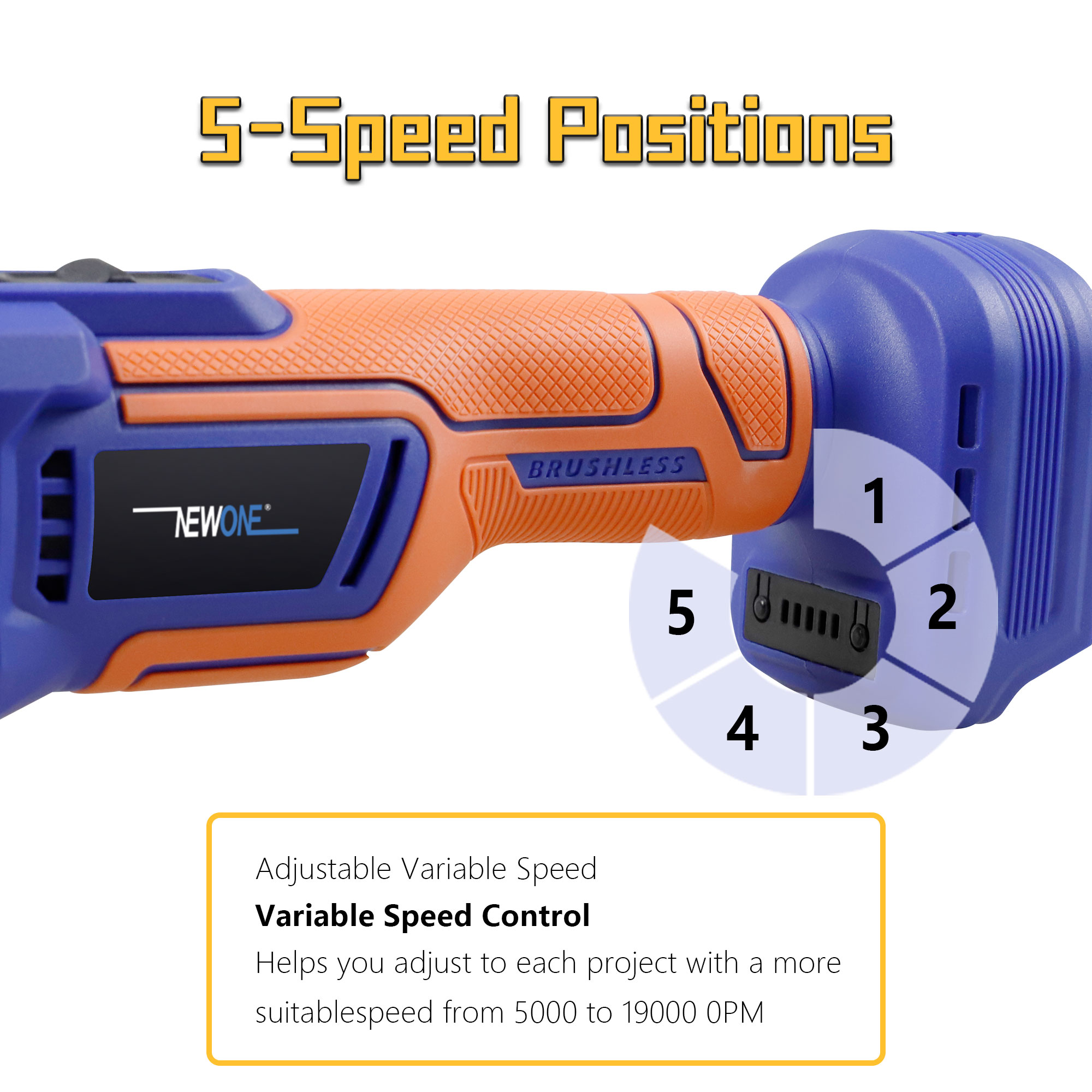 NEWONE 18V Brushless Quick Rel - Oscillating Multi Tool review and price