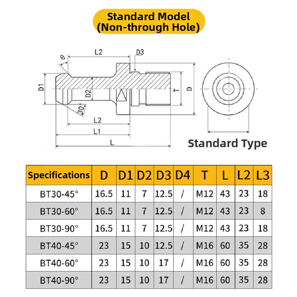 For Milling Machines BT30 Pull - Power Tools Drawing review and price