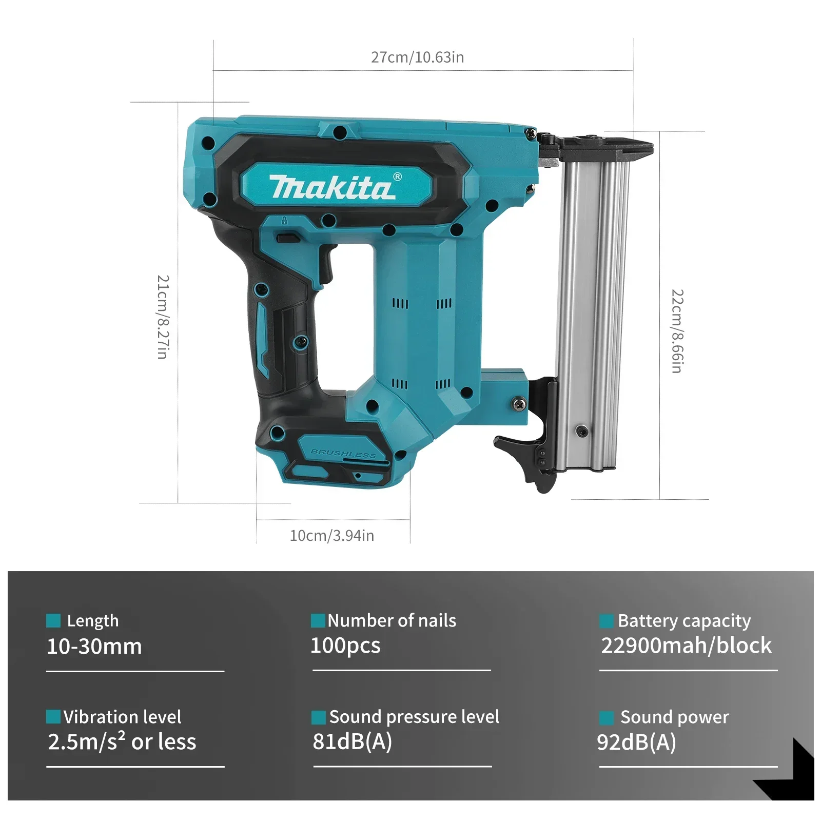 Makita F30 Rechargeable Straig - Staple Gun Electric review and price