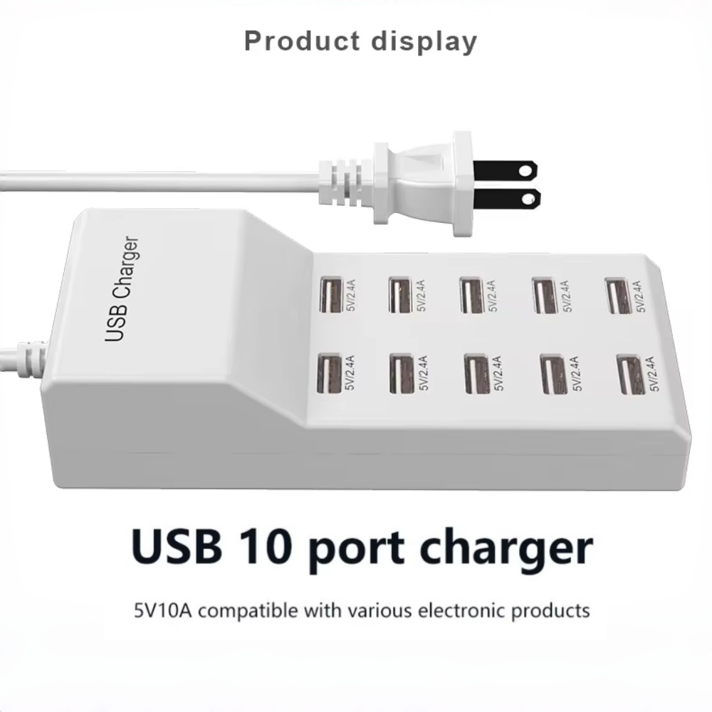 10 Ports USB Hub Fast Charger  - Power Tools Uk review and price