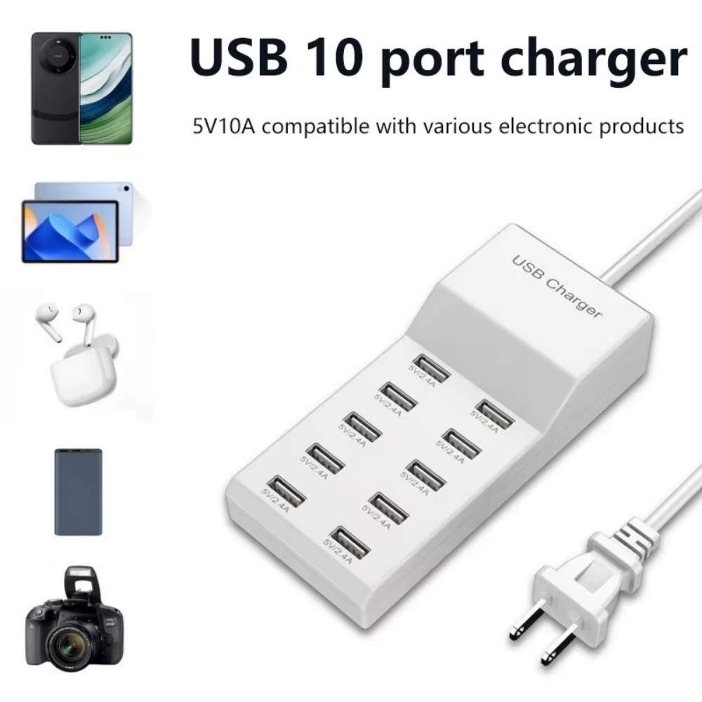 10 Ports USB Hub Fast Charger  - Power Tools Uk review and price