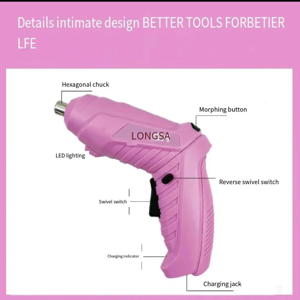New Full Pink Electric Screwdr - Power Tools Pink review and price