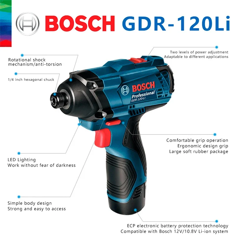 Bosch Original GDR 120-LI Rech - Power Tools Bosch review and price