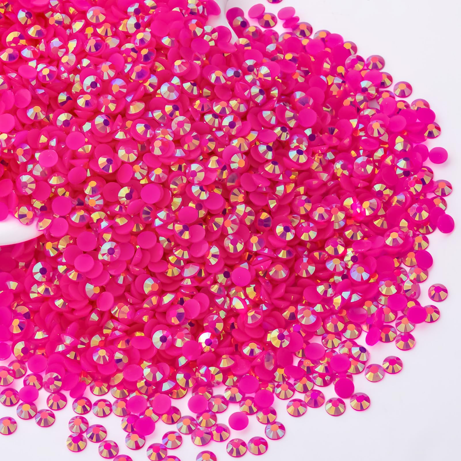 Hot Pink AB Resin Jelly Rhines - Power Tools Pink review and price