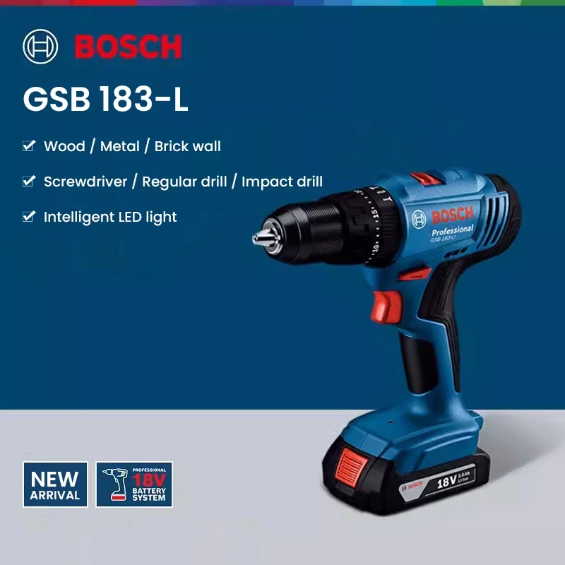 Bosch GSB183-LI Electric Drill - Power Tools Bosch review and price