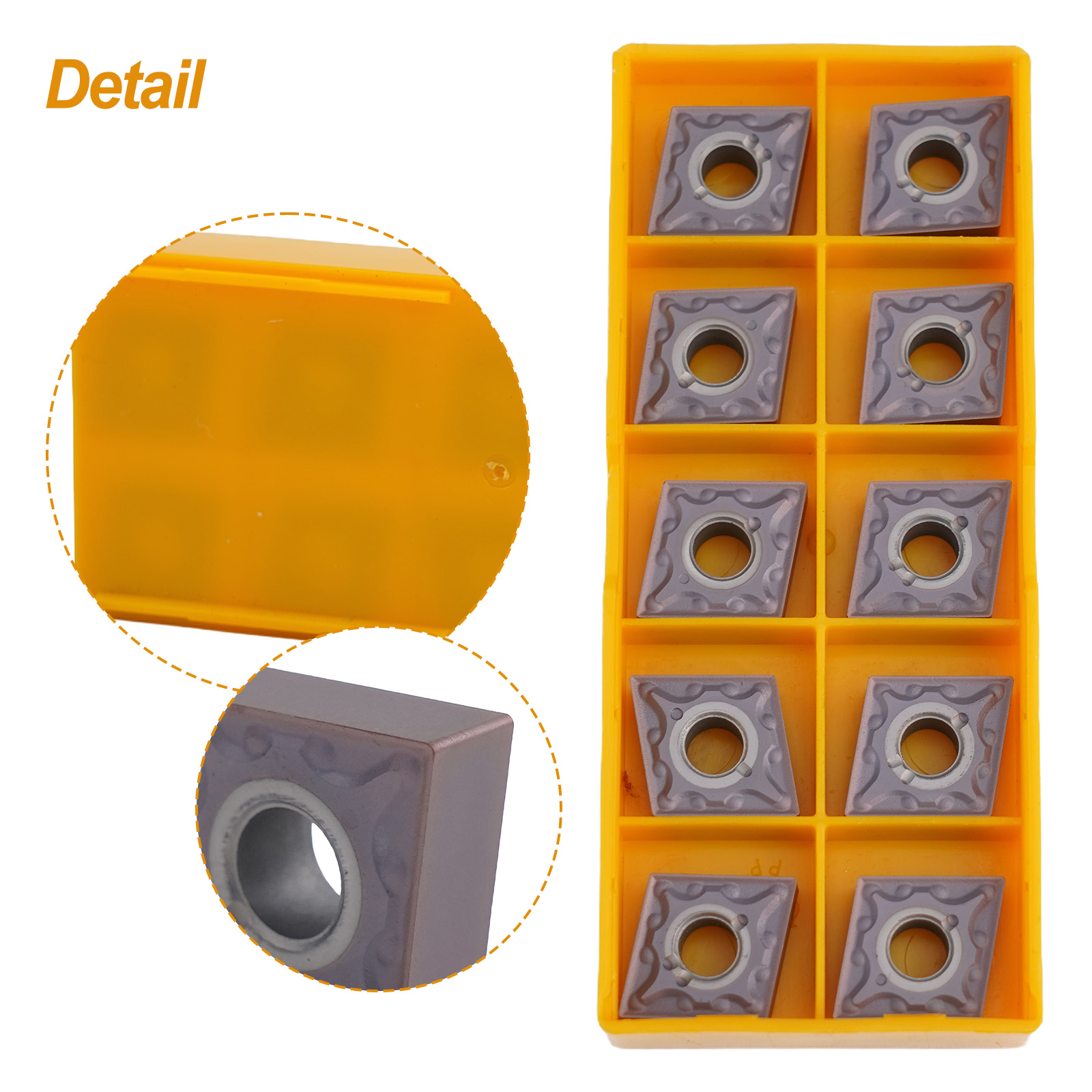 New CarbideTurningInsert Preci - Power Tools Yellow And Black review and price